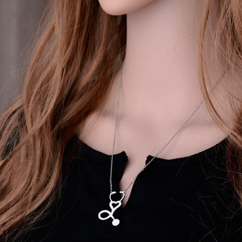 Chain with Stethoscope-zoom-