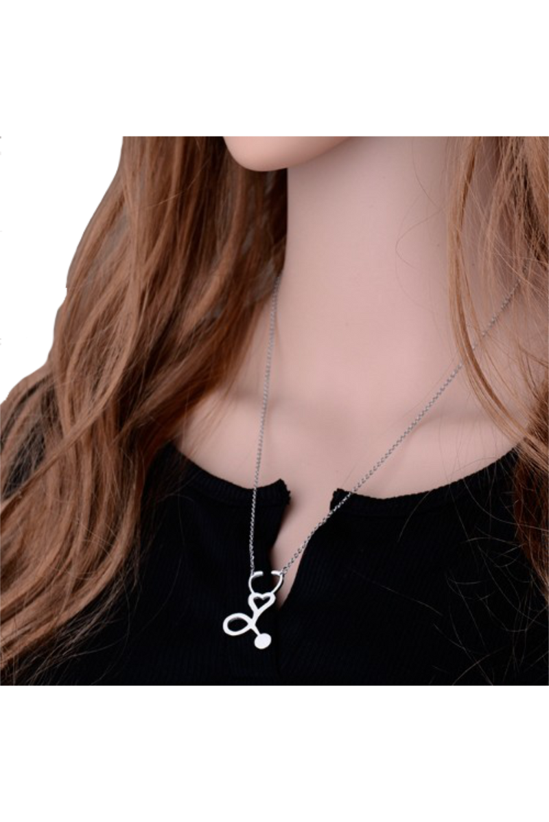 Chain with Stethoscope-zoom-