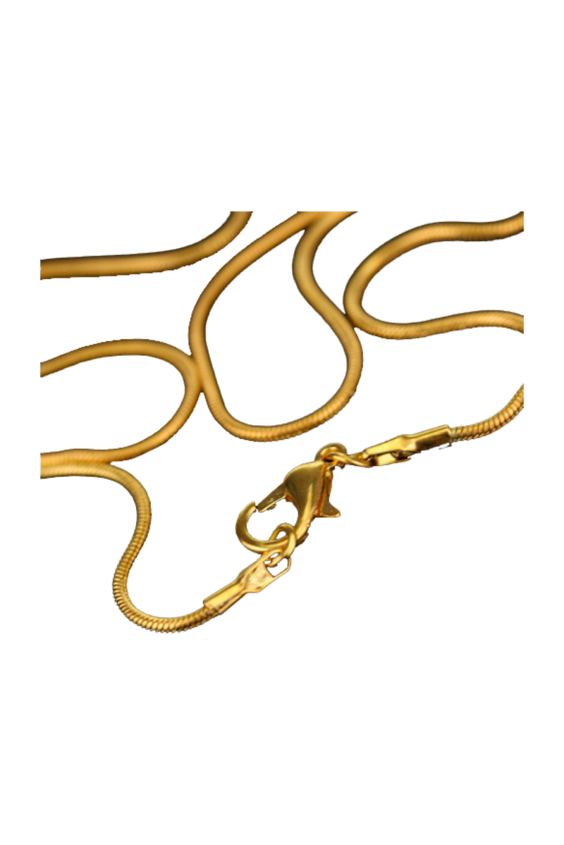 Pendants with Chain (gold/white) - Syringe + Stethoscope-zoom-
