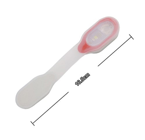 Red silicone magnetic flashlight-zoom-