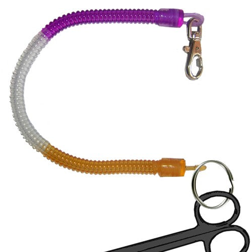 XL Multicolor Spiral Scissor Holder-zoom-