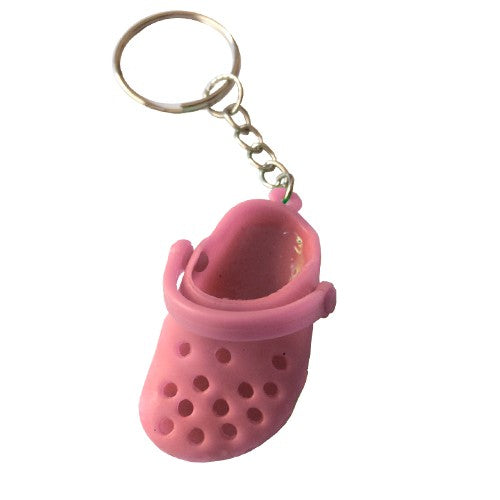 Micro Clog Silicone Keychain-zoom-