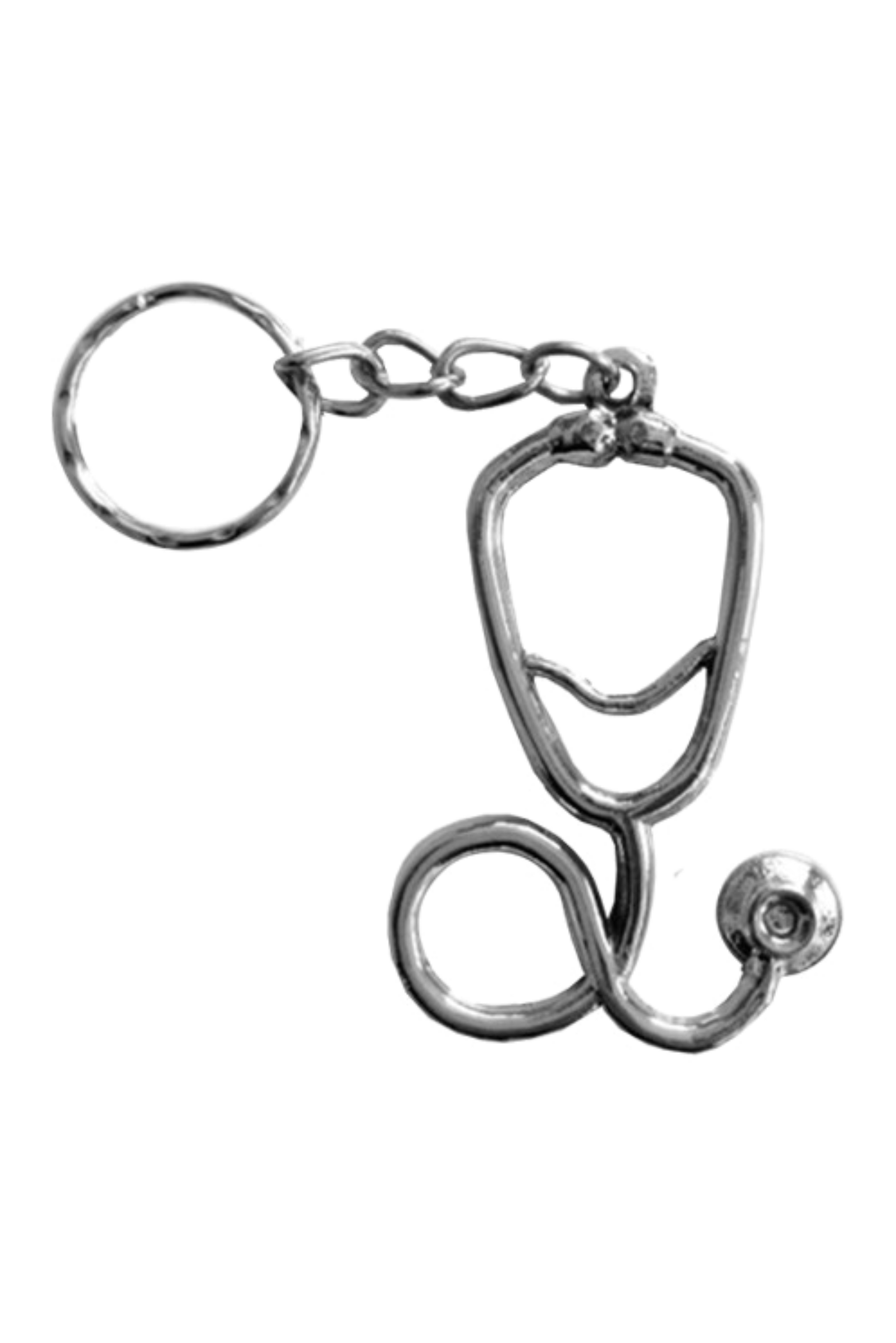 Llavero metal Fonendoscopio-3