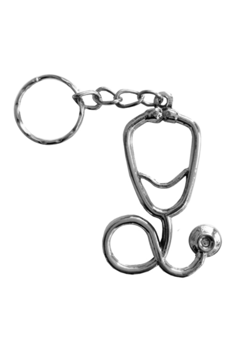 Llavero metal Fonendoscopio-zoom-