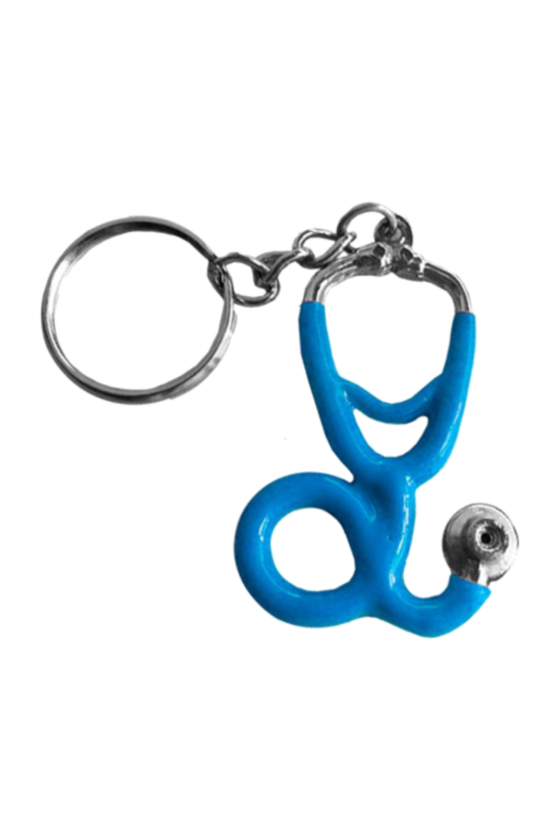 Llavero metal Fonendoscopio-zoom-