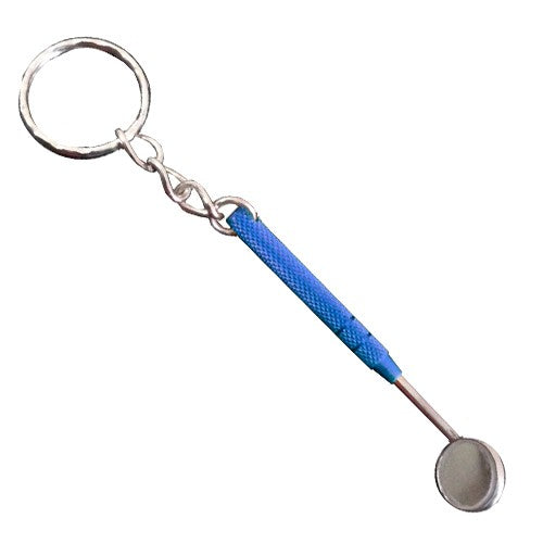 Dental Mirror Keychain - Colors-zoom-