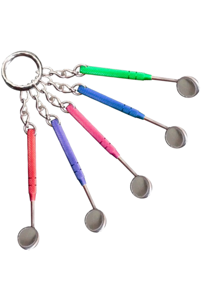 Llavero Espejo Dental - colores-zoom-
