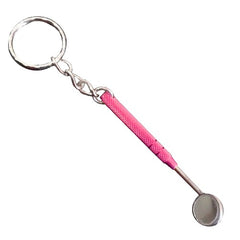 Llavero Espejo Dental - rosa