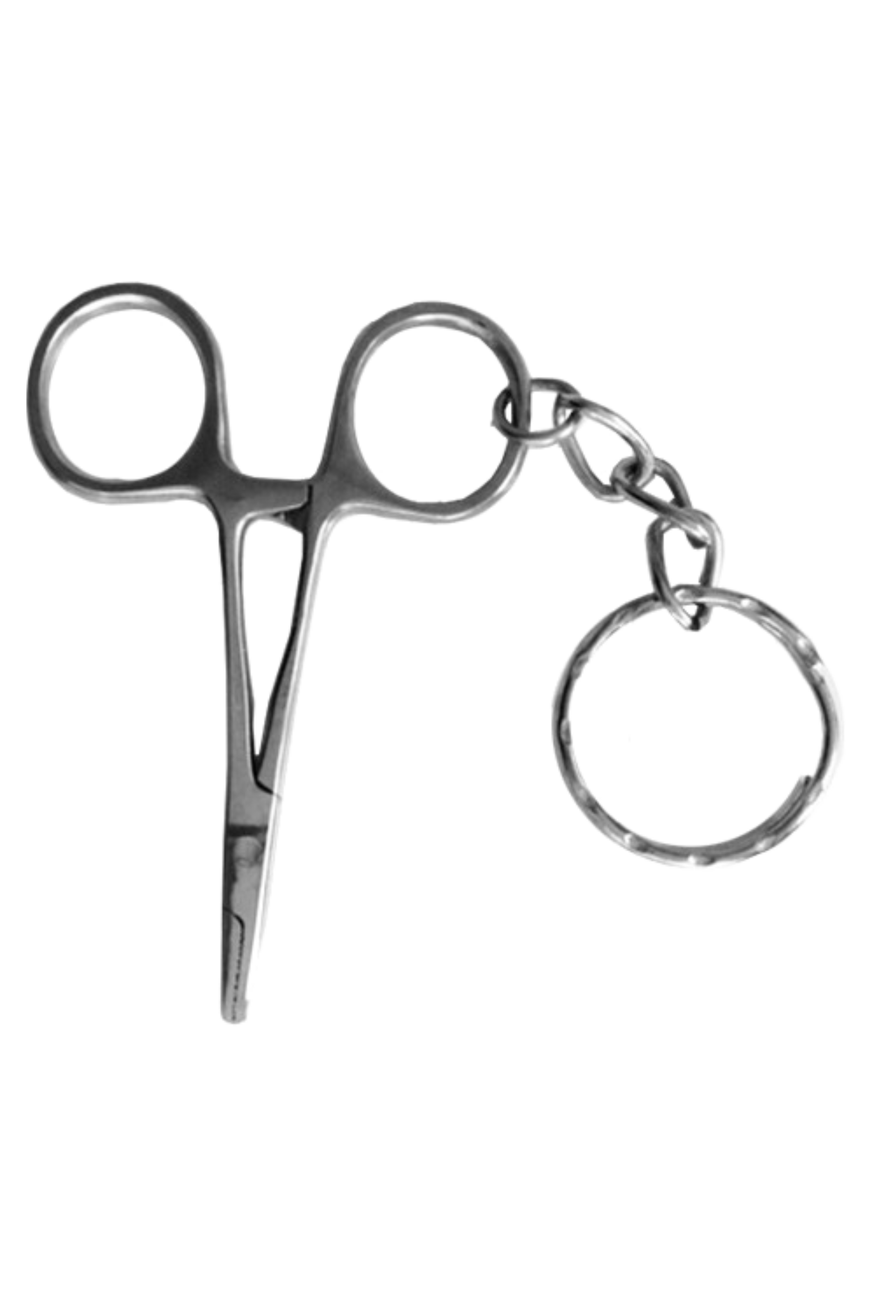 Mosquito metal keychain