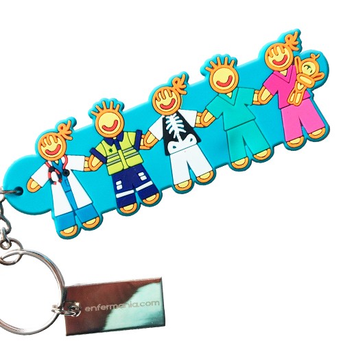 Double-sided keychain - Team-zoom-