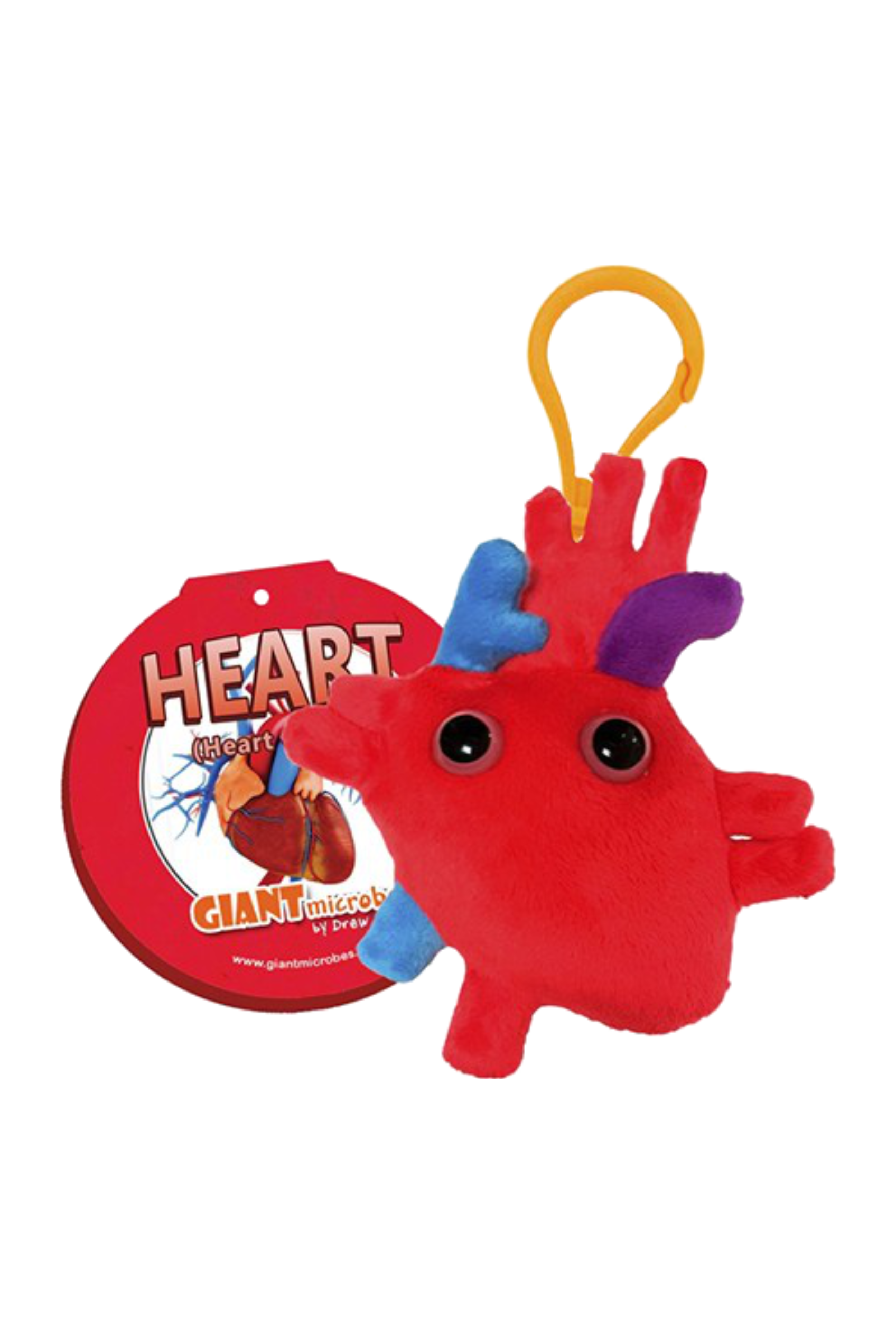 Giantmicrobe Keychain - Heart