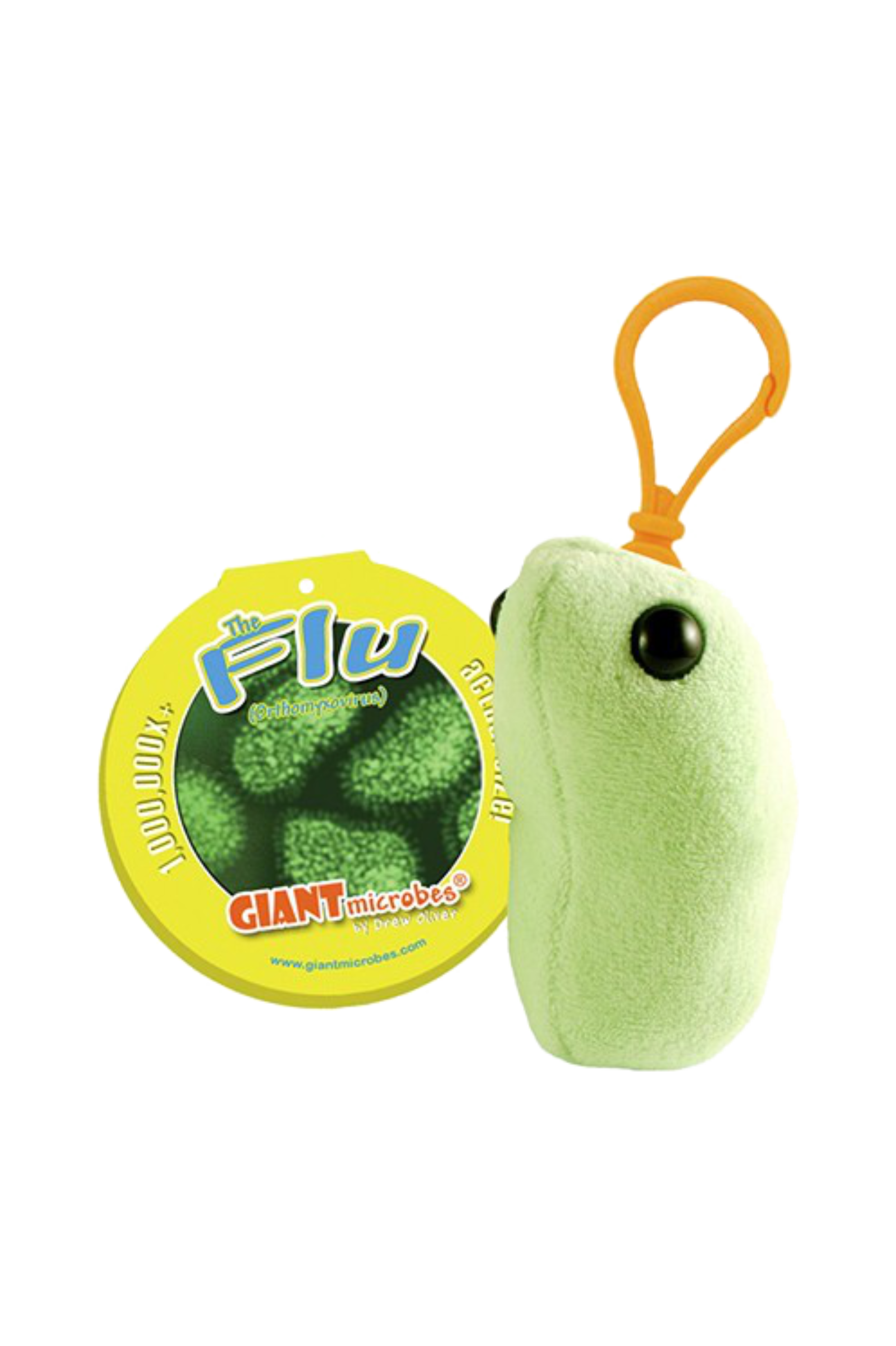Giantmicrobe Keychain - Flu