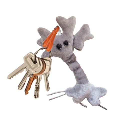 Giantmicrobe Keychain - Neuron-zoom-