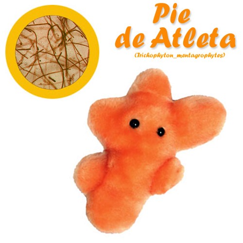 GiantMicrobes (plush) - Trichophyton Mentagrophytes (athlete's foot)-zoom-