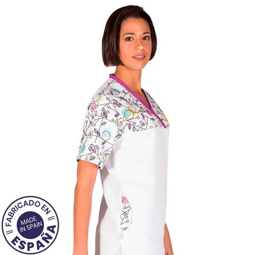 V-neck scrub top | Durable twill with 3 pockets -6