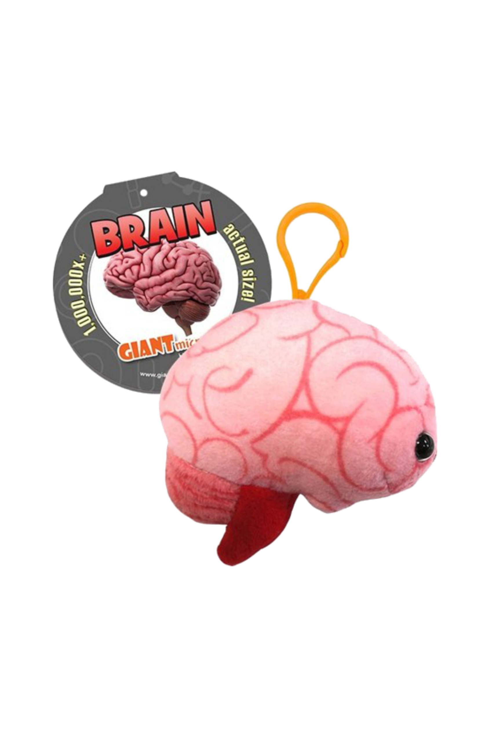Giantmicrobe Keychain - Brain-zoom-1
