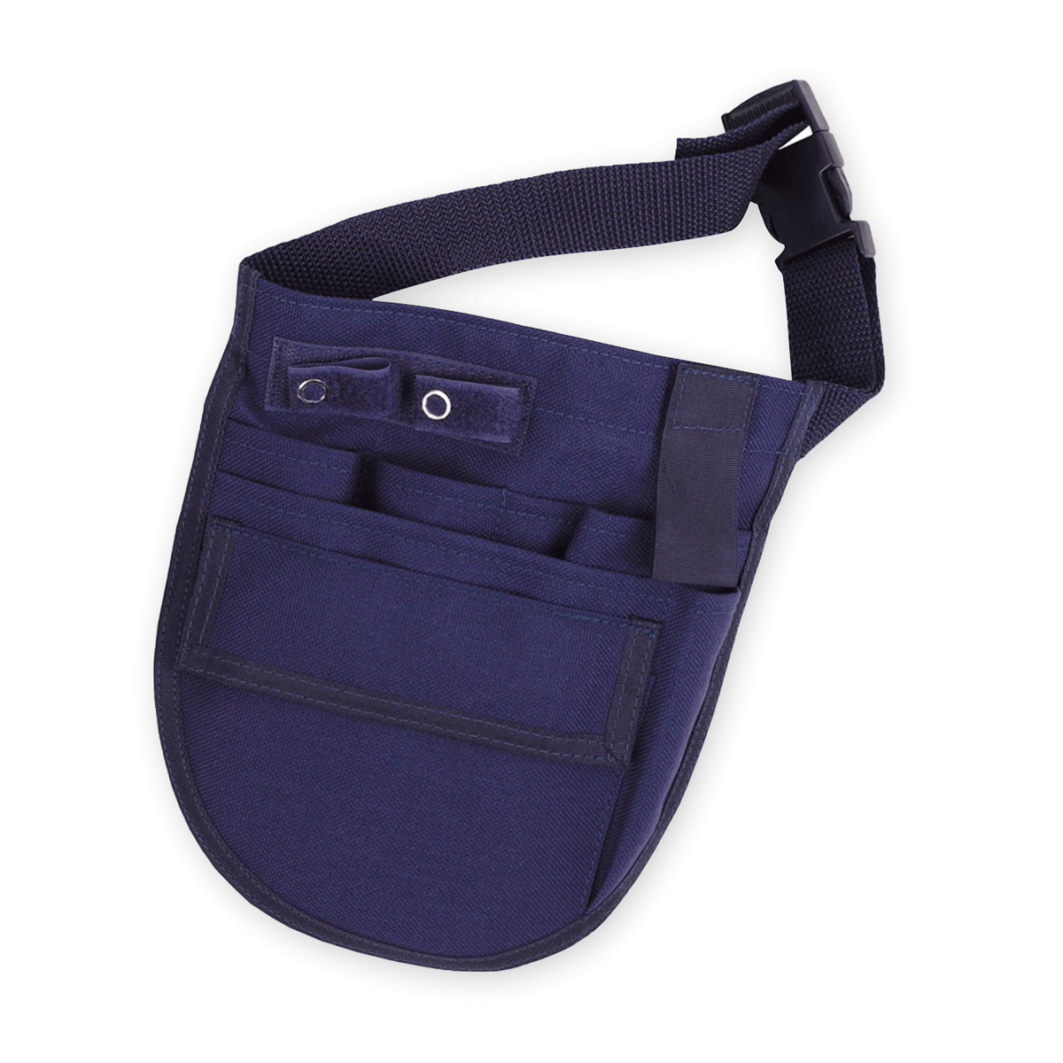 Waist bag organizer with belt, navy blue-1