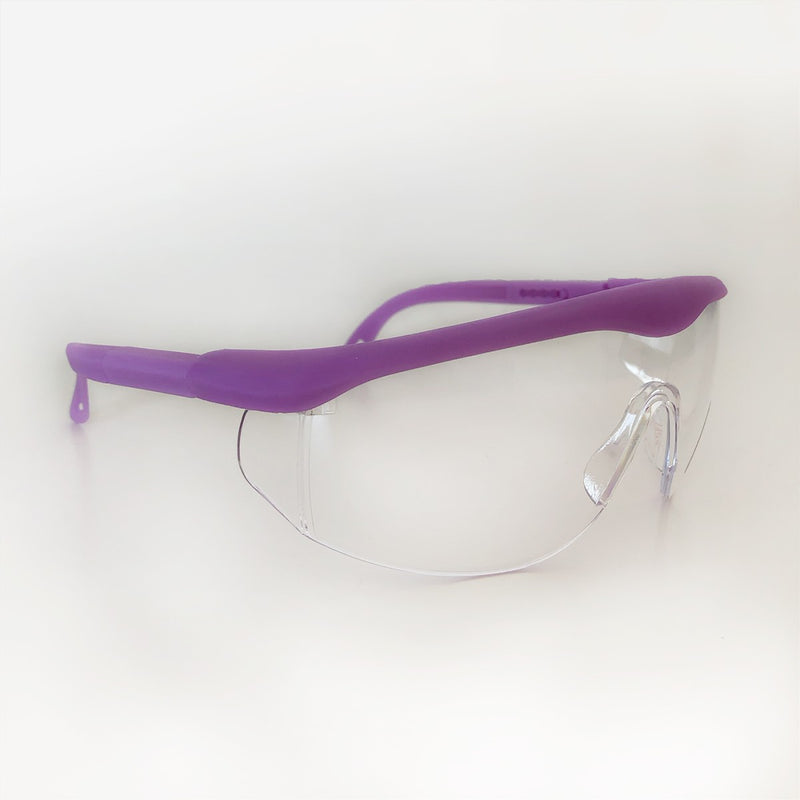 Solid color safety glasses (with full colored frame)-zoom-