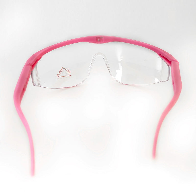Solid color safety glasses (with full colored frame)-zoom-