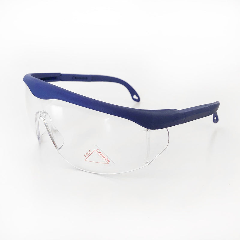 Solid color safety glasses (with full colored frame)-zoom-