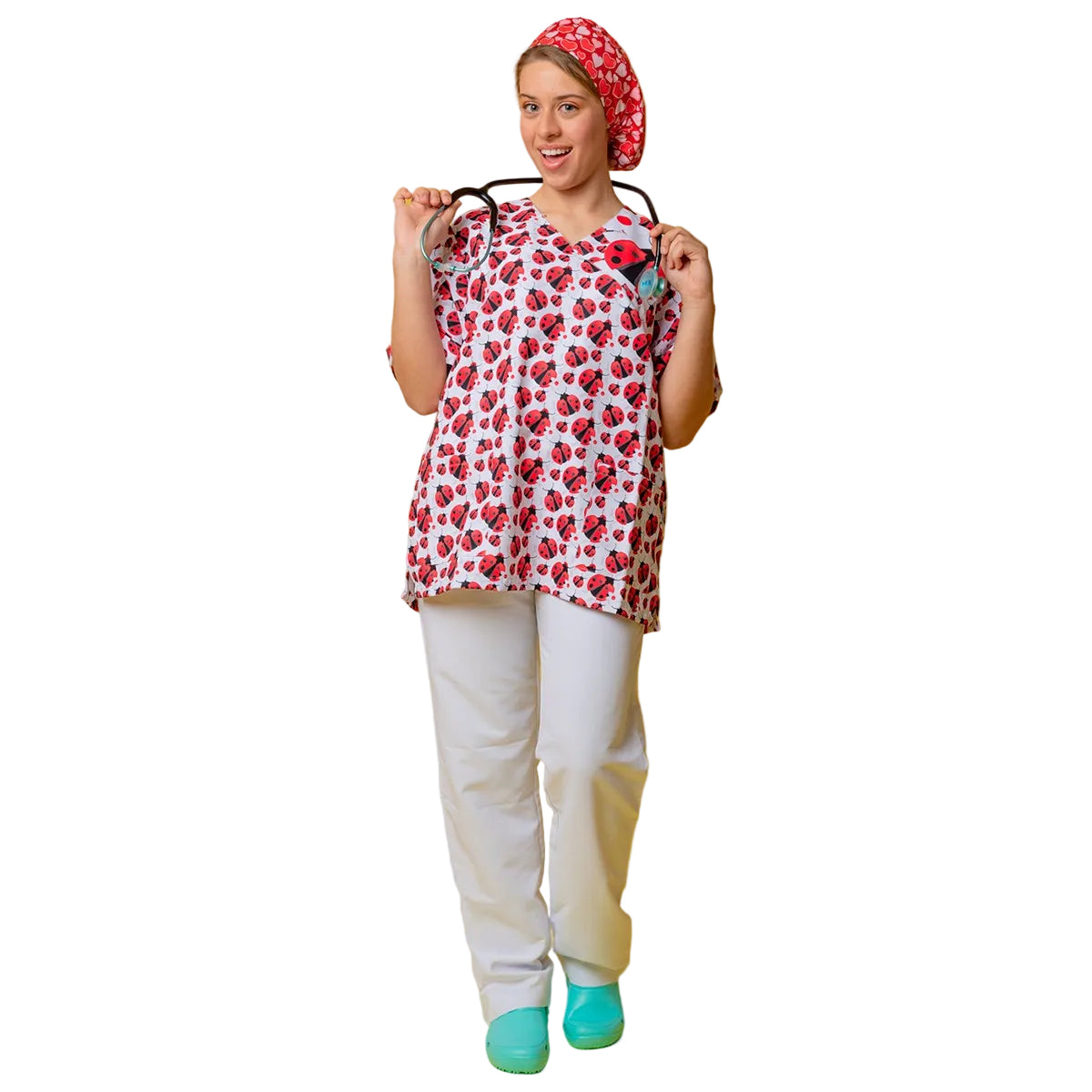 Microfiber Blouse - Ladybugs -4