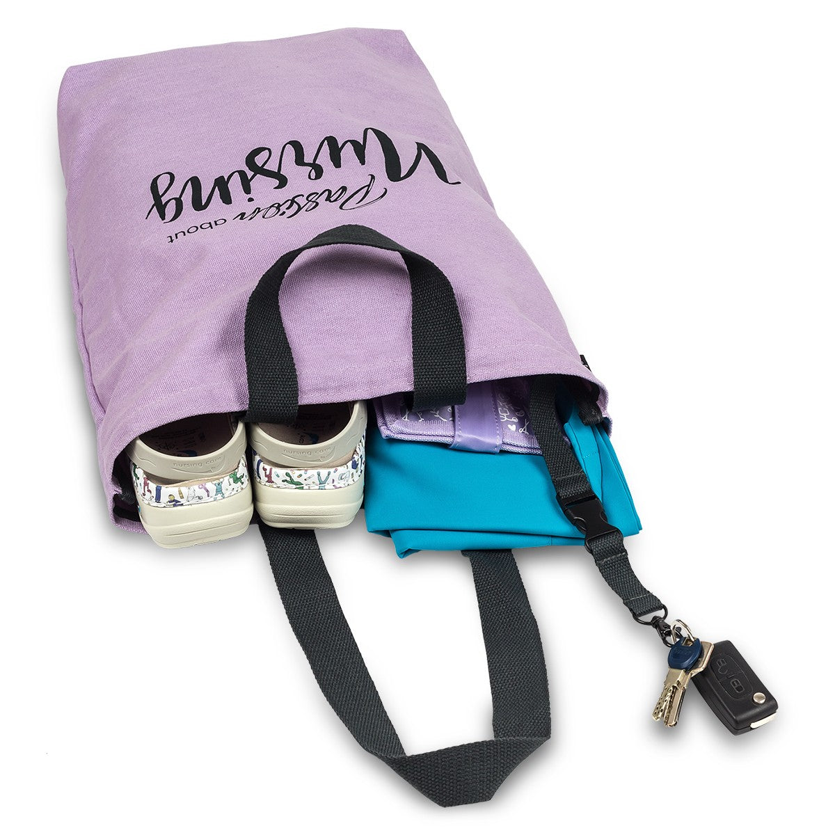 Enfermanía Cotton Tote Bag-zoom-3