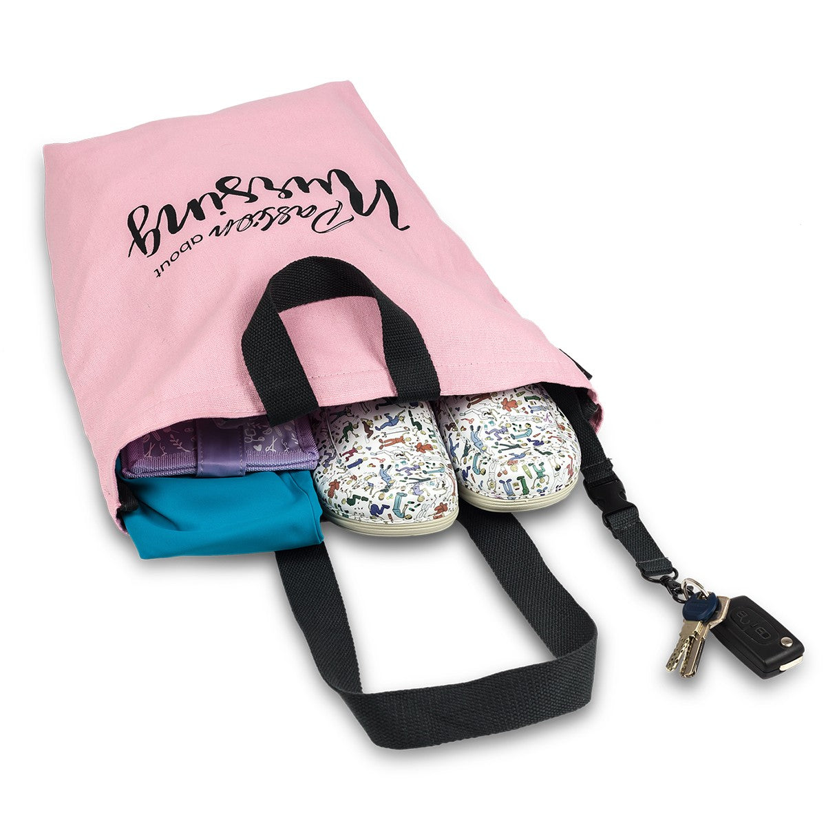 Enfermanía Cotton Tote Bag-zoom-17