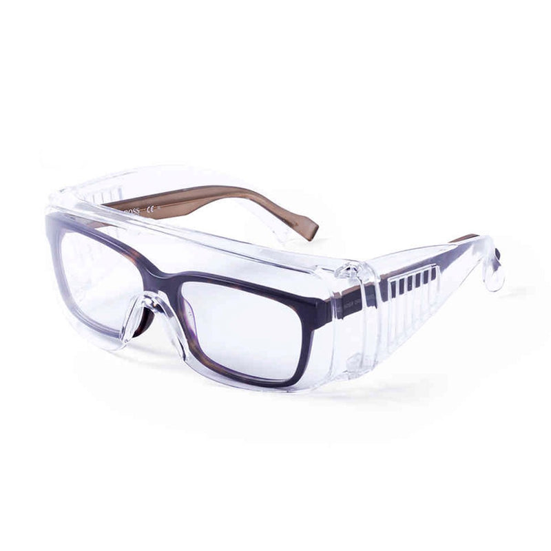 Safety glasses, universal frame-zoom-