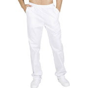 Pantalón sanitario liso clásico de cintura elástica - Colores variados