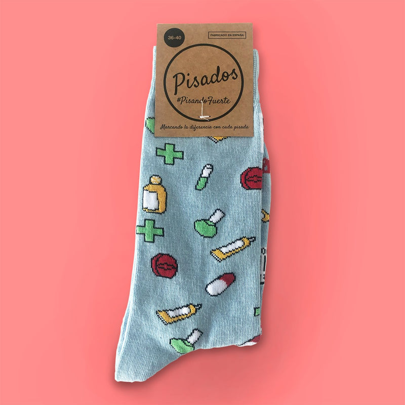 Printed Socks - Pharmacy-zoom-