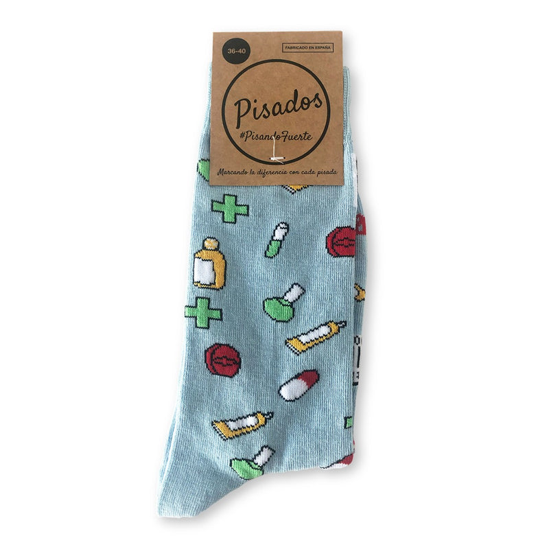 Printed Socks - Pharmacy-zoom-