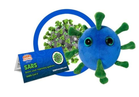 GiantMicrobes (plush) SARS- COV-1-2