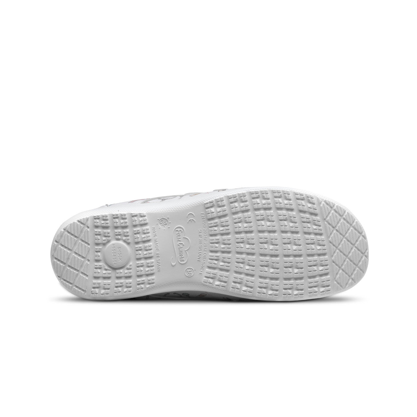 Vegan leather shoe with velcro closure - Instrumental print-5