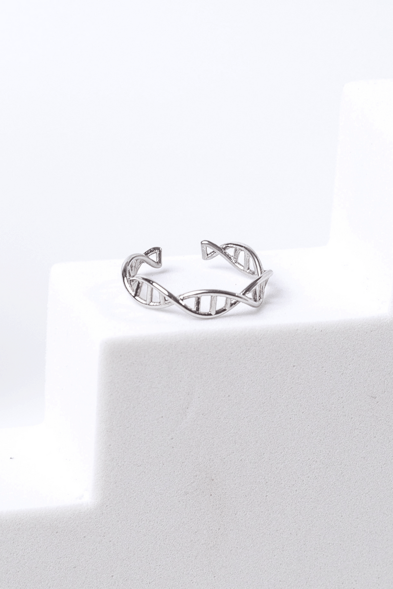 DNA Ring - Stainless Steel-zoom-