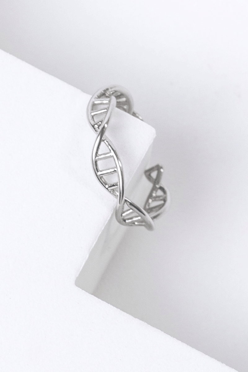 DNA Ring - Stainless Steel-zoom-