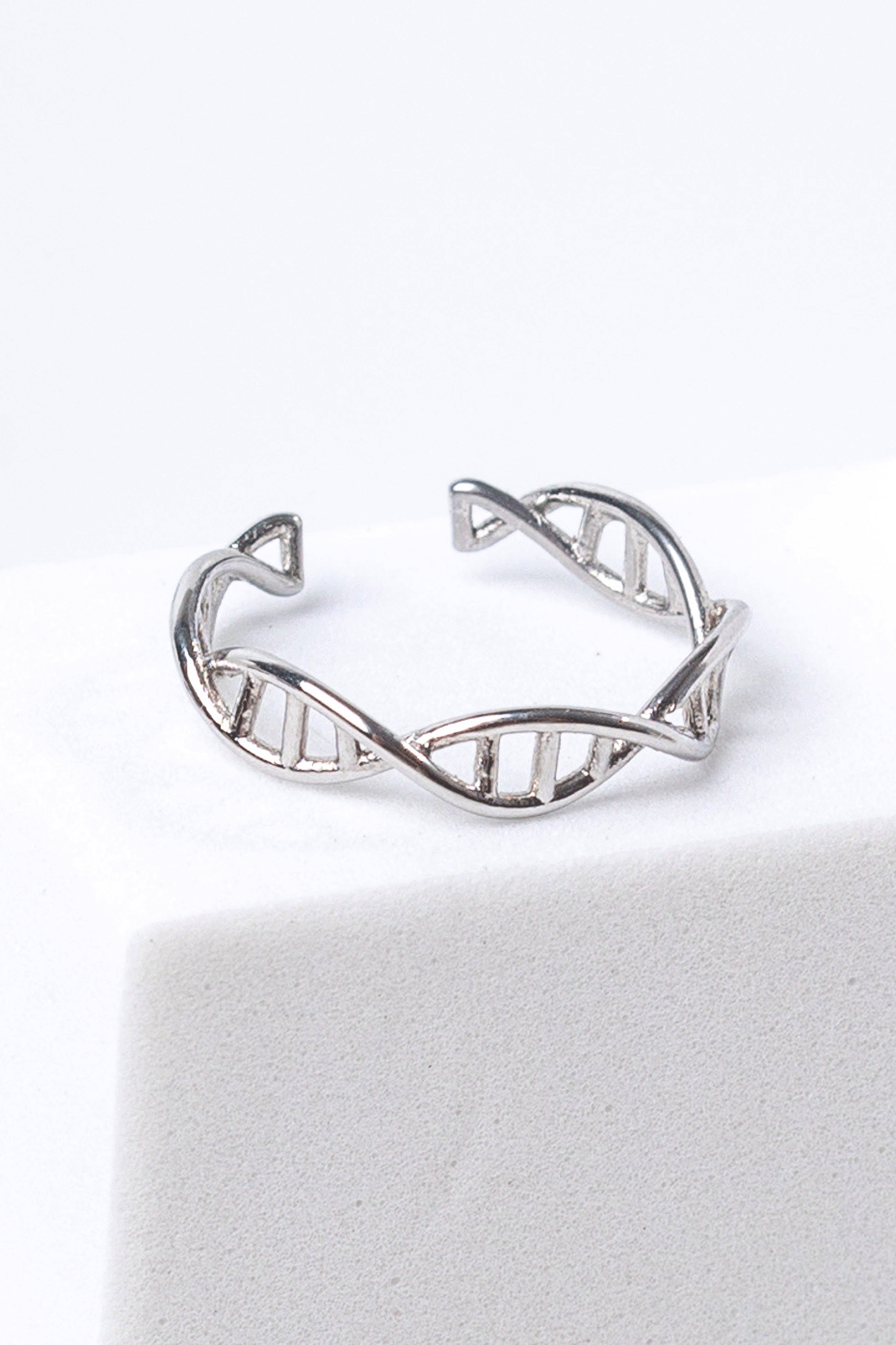 DNA Ring - Stainless Steel-zoom-7