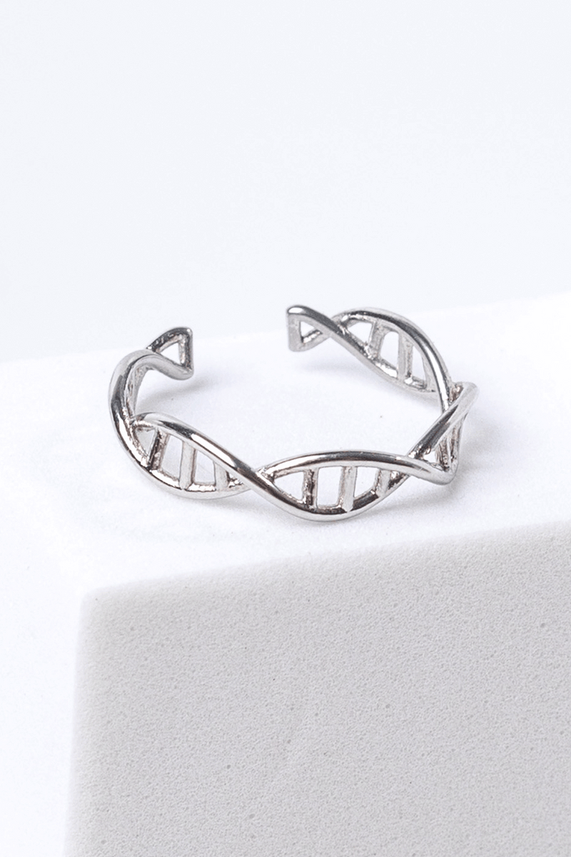 DNA Ring - Stainless Steel-zoom-