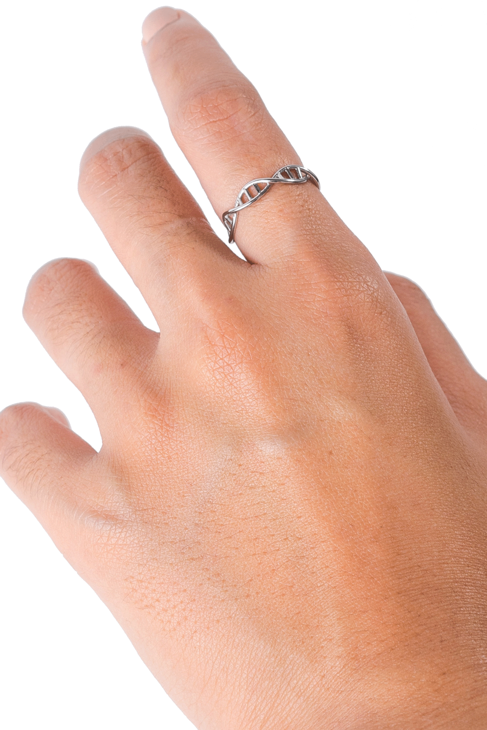 DNA Ring - Stainless Steel-zoom-9