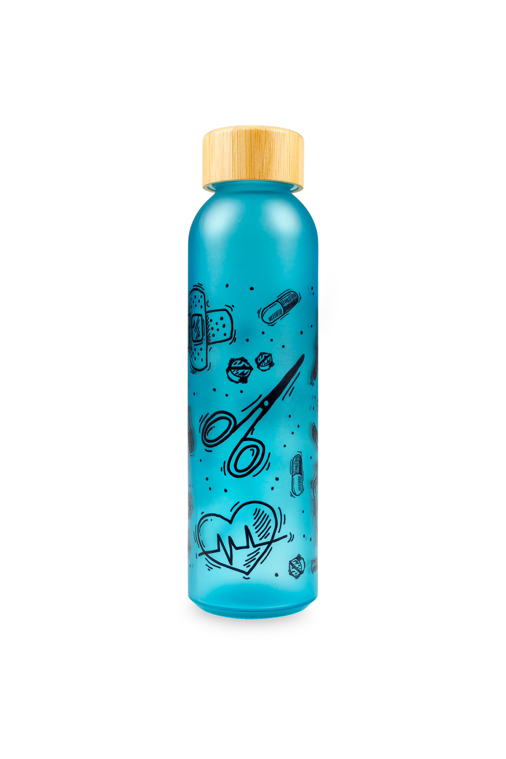 Blue glass jerrycan - Motion Collection-4