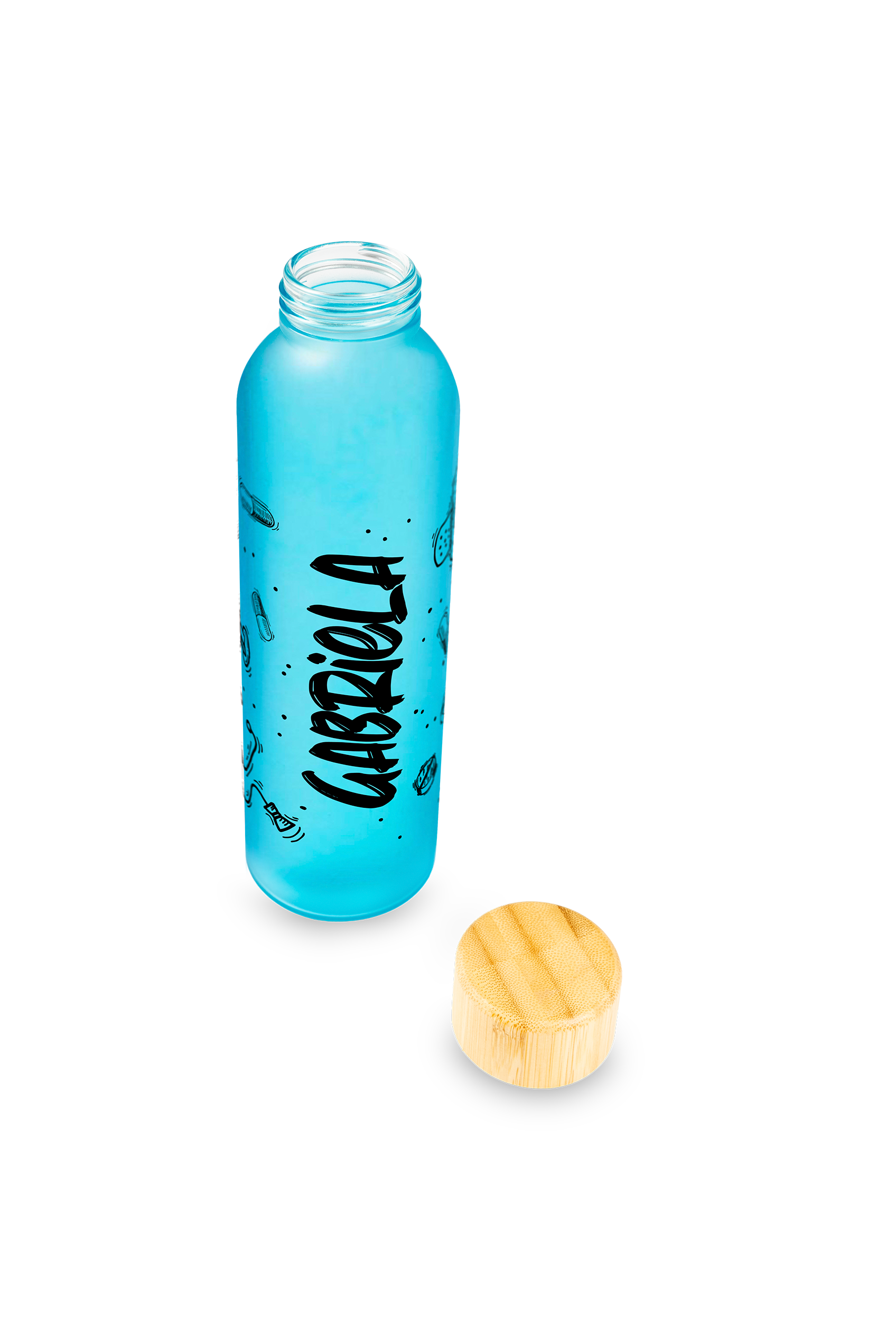 Blue glass jerrycan - Motion Collection-zoom-5