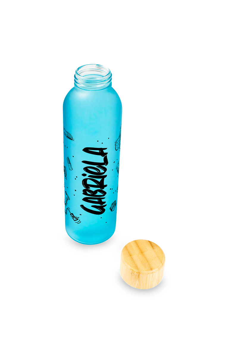 Blue glass jerrycan - Motion Collection-zoom-