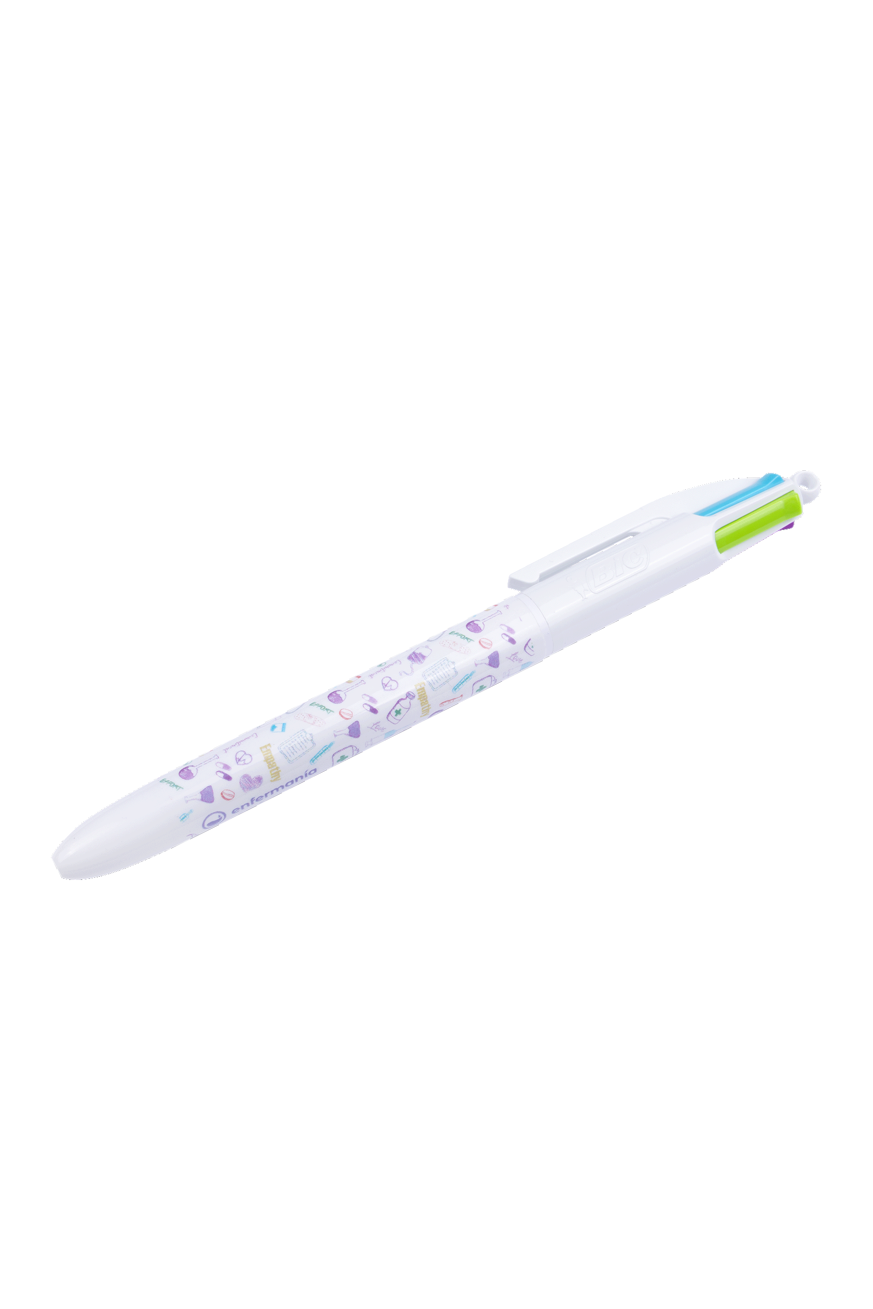 BIC patterned ballpoint pen, 4 colors - Care Collection-zoom-1