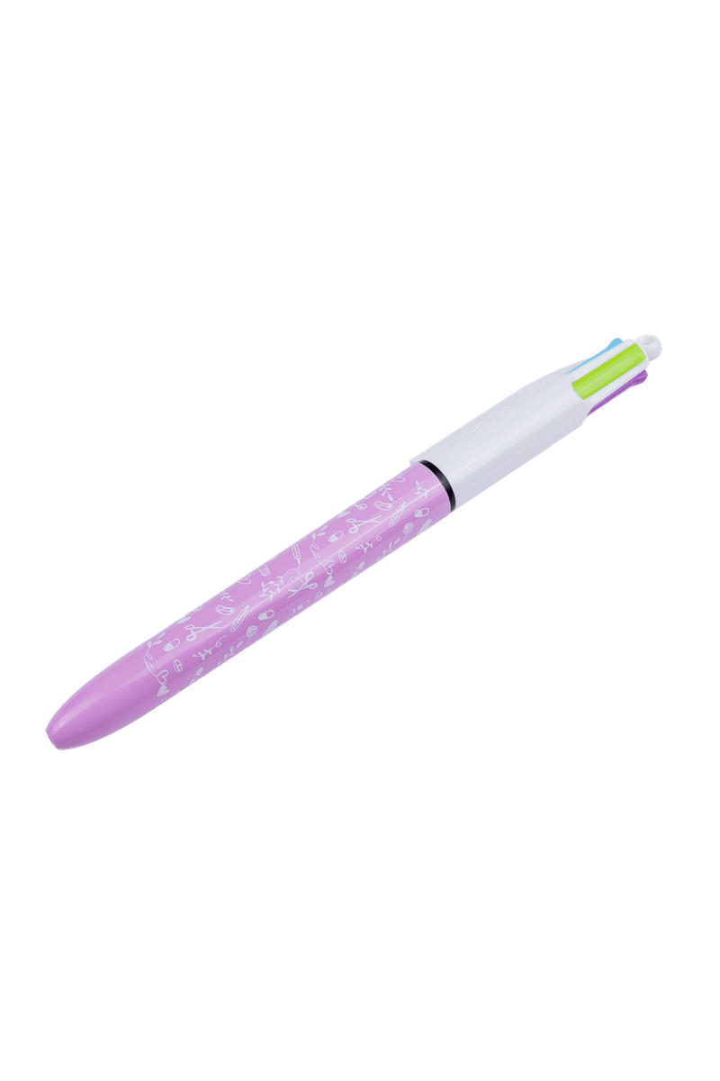 BIC patterned ballpoint pen, 4 colors - Sweet Collection-zoom-