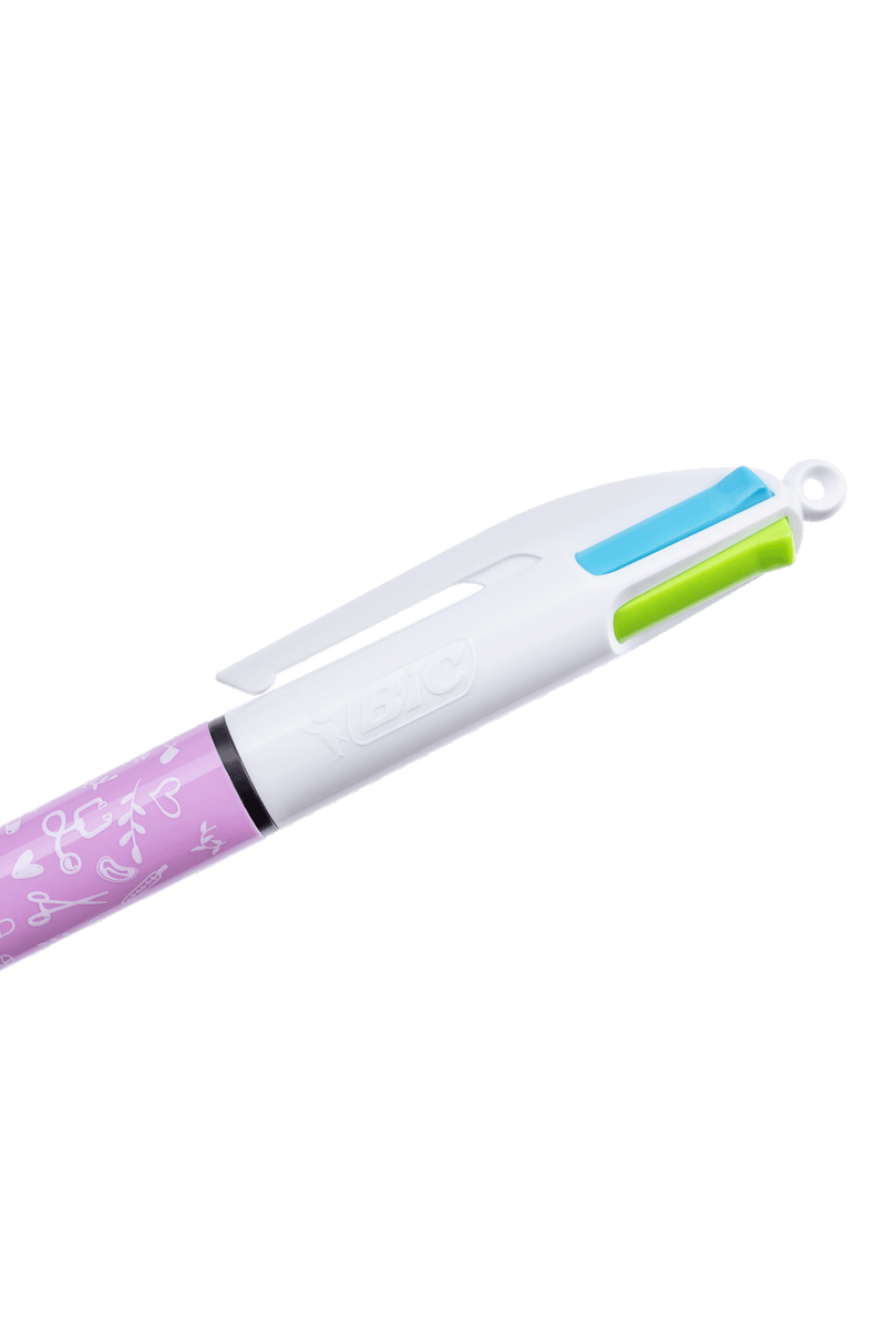 BIC patterned ballpoint pen, 4 colors - Sweet Collection-zoom-