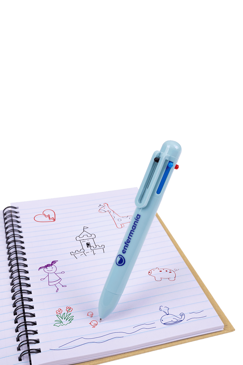 6-color pen with phrase-zoom-