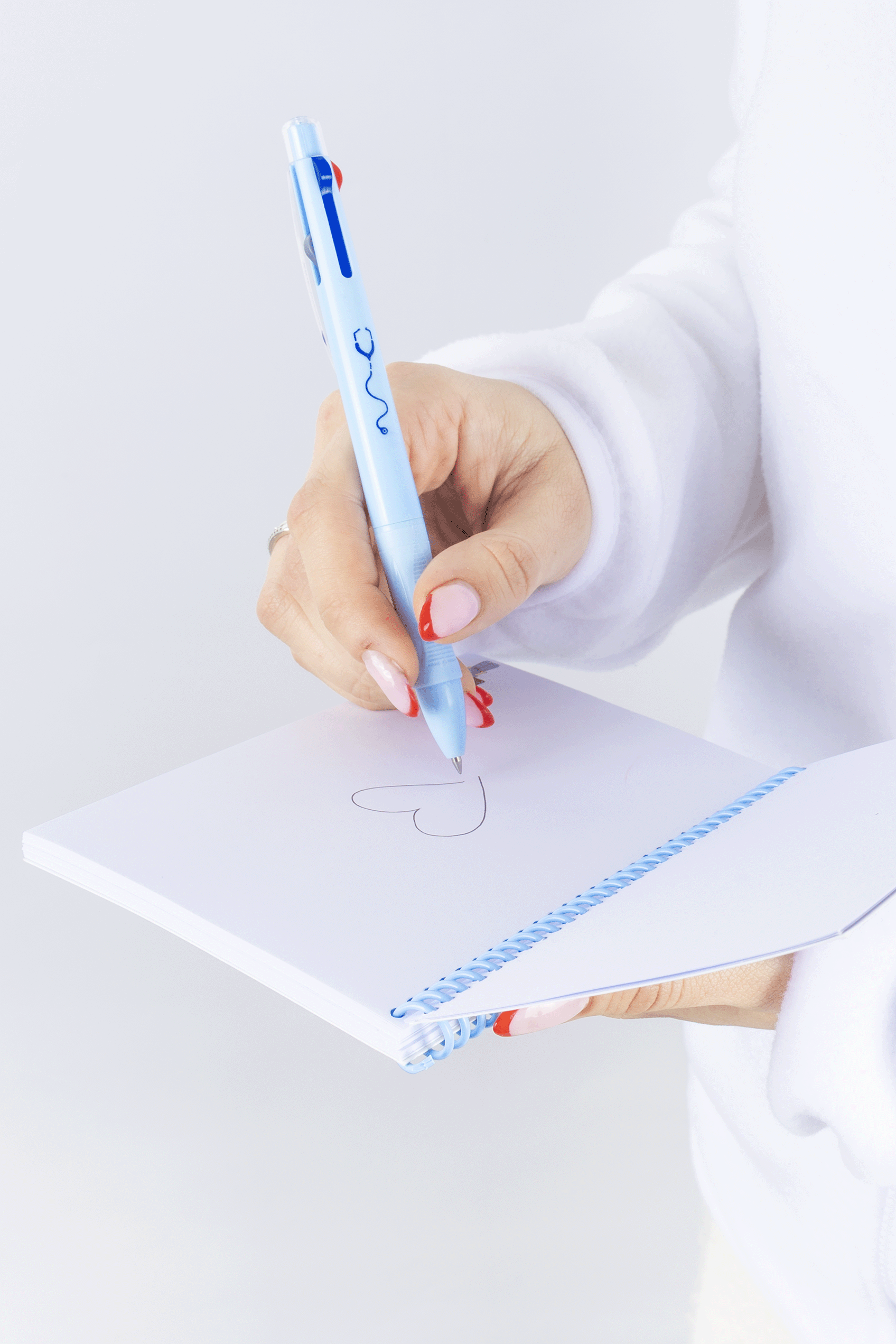 3-ink gel pen in pastel colors-5
