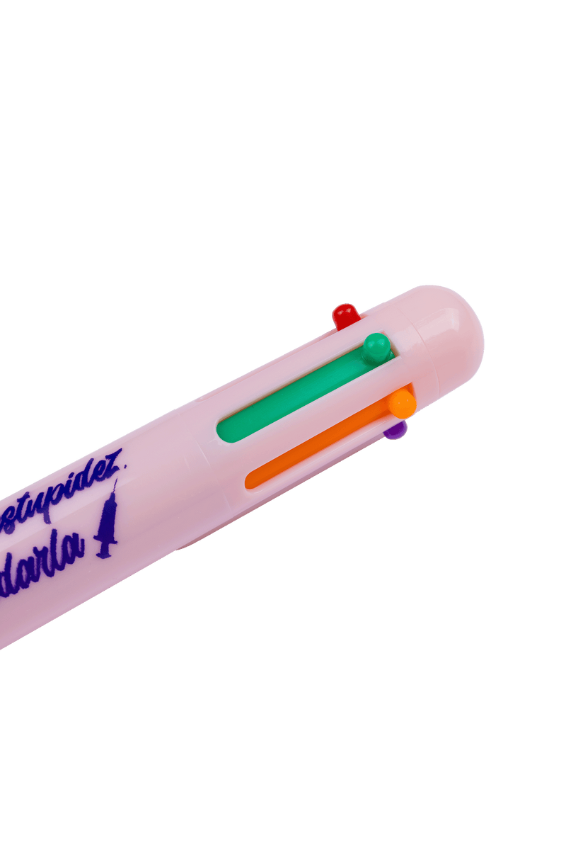 6-color pen with phrase-zoom-