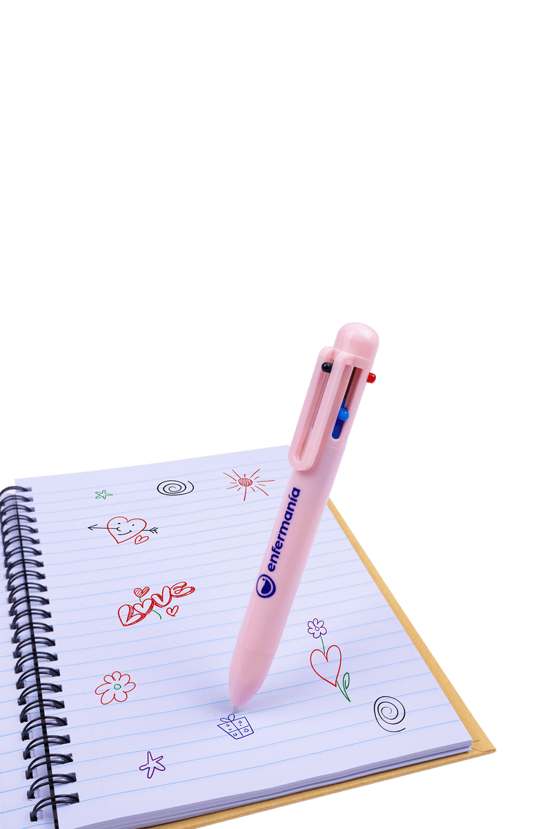 6-color pen with phrase-zoom-