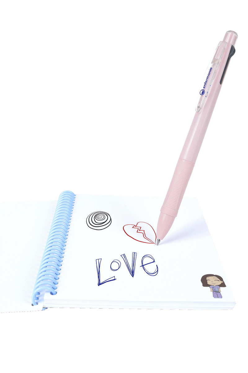 3-ink gel pen in pastel colors-zoom-