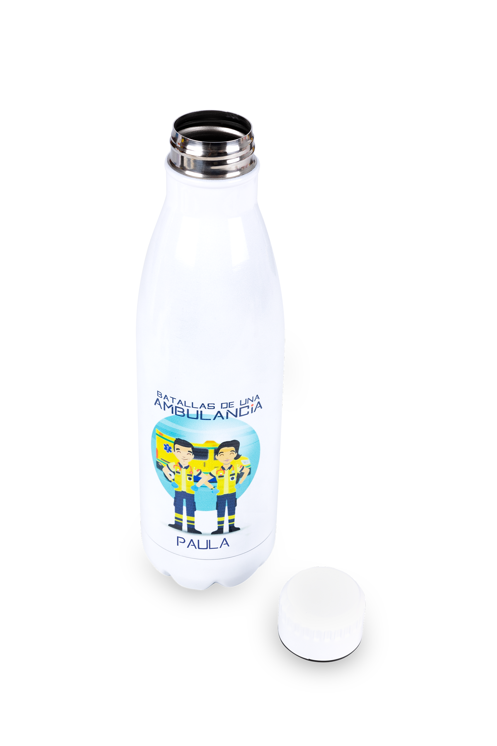 Customizable printed bottle - Battles of an ambulance-zoom-4